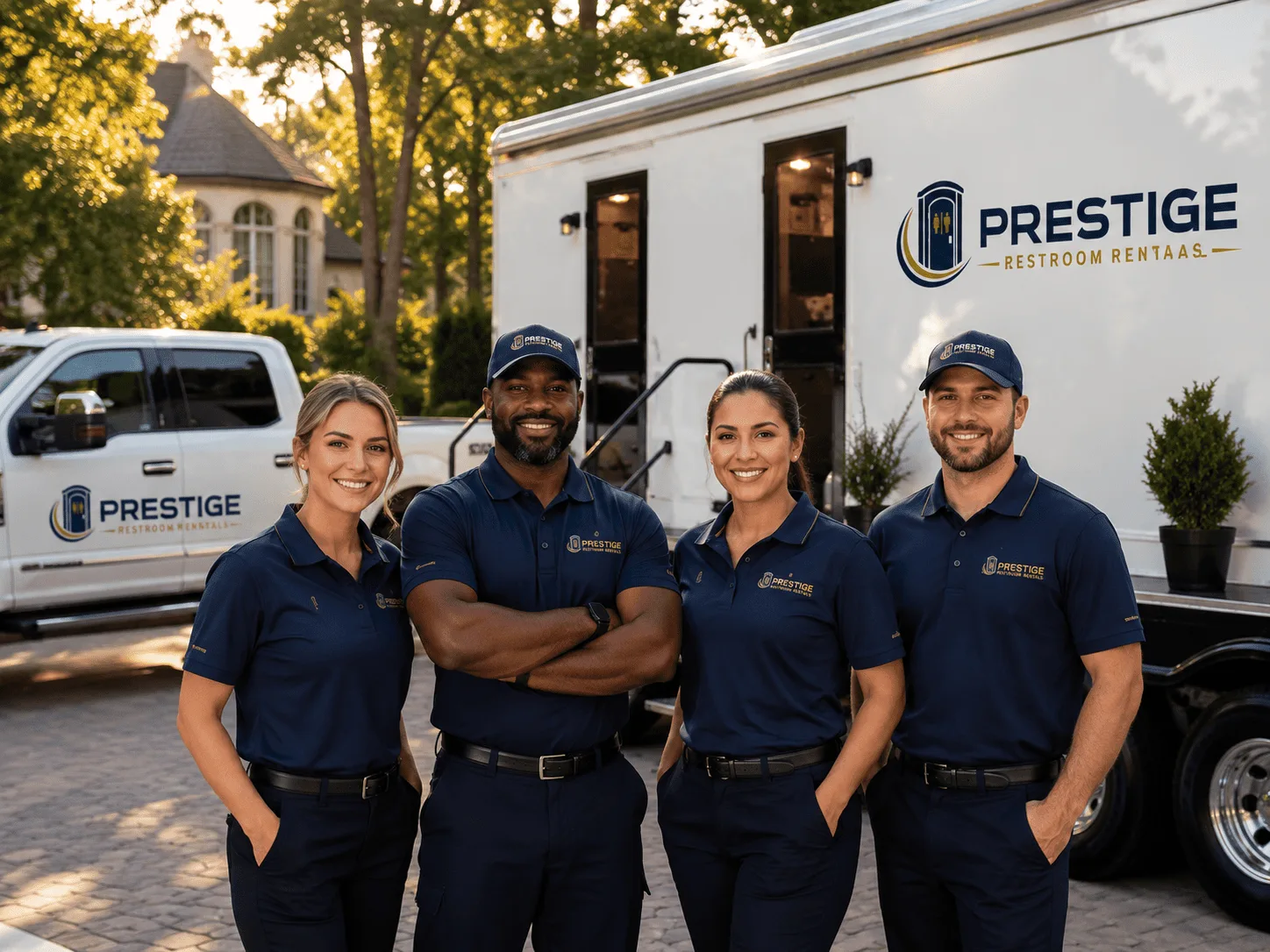 Trusted Luxury Portable Restrooms company in Thompson, IA